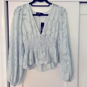 Lulus green lacey top